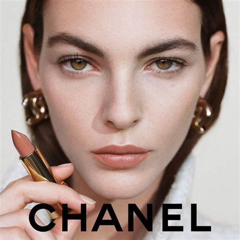 chanel makeup model